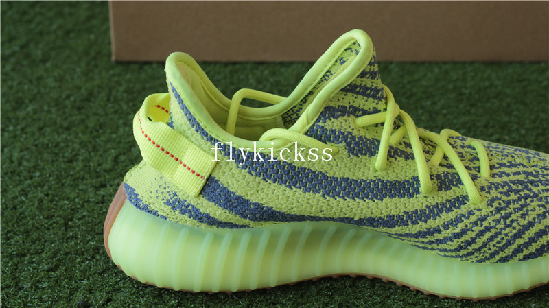 Correct Adidas Yeezy Boost 350 V2 Semi Frozen Yellow Brown Bottom